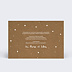 Faire-part communion Kraft et Colombe Verso