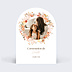 Faire-part Communion Flower of Fall avec Photo Arche