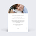 Faire-part Communion Certificat Vertical Noir
