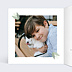 Faire-part Communion Colombe Eucalyptus Profession de Foi