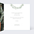 Faire-part Communion Couronne avec Croix