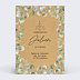 Faire-part Communion Eucalyptus Original Kraft