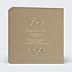 Faire-part Communion Nature Kraft Confirmation