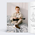Faire-part Communion Colombe Kraft