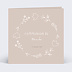 Faire-part communion Colombe au Crayon
