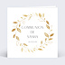 Faire-part communion Couronne Chic