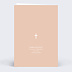 Faire-part Communion Colombe Lettrine
