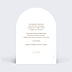 Faire-part Communion Flower of Fall avec Photo Arche