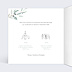 Faire-part Communion Petite Croix Graines