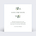 Faire-part communion Eucalyptus Verso