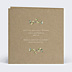 Faire-part Communion Nature Kraft