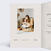 Faire-part communion Gazette Vintage Intérieur Gauche
