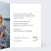 Faire-part Communion Couronne de Fleurs Sauvages