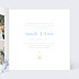 Faire-part communion Bleuet Intérieur Droit