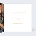 Faire-part communion Ligne Ocre Intérieur Droit