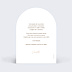 Faire-part communion Flower of Fall avec Photo Arche Verso