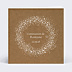 Faire-part Communion Couronne Gypsophile