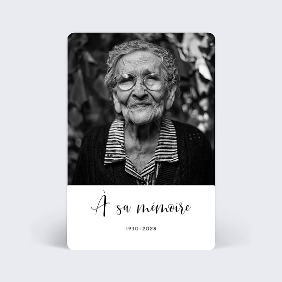 Faire-part décès This Is Love