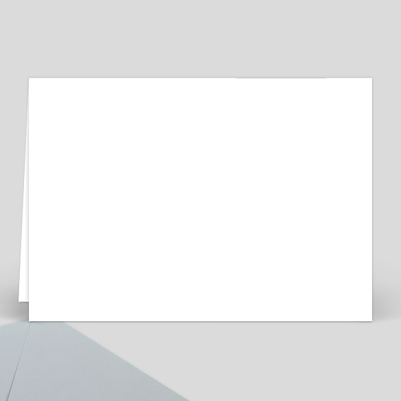 Faire-part décès Croix Blanche sur Bandeau Gris Verso