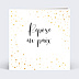 Faire-part décès Dorure Pois