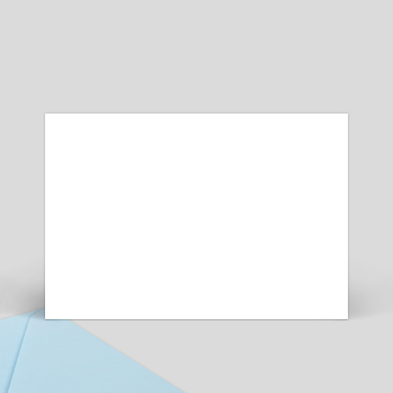 Faire-part décès Bande Grise Claire Verso