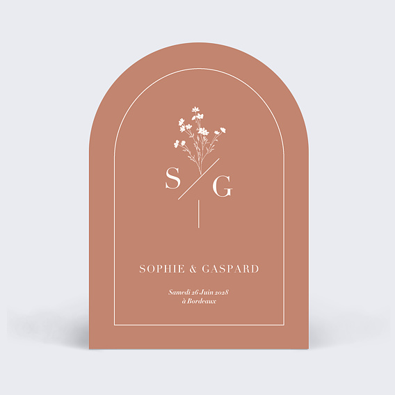 Faire-part Mariage Botanica