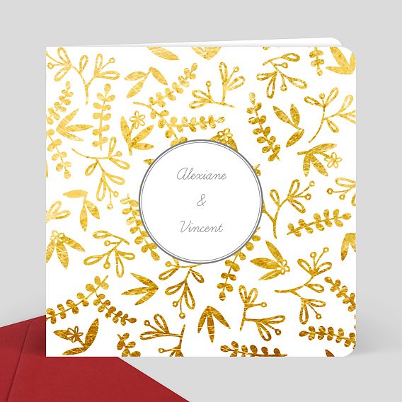 Faire-part Mariage Champêtre chic