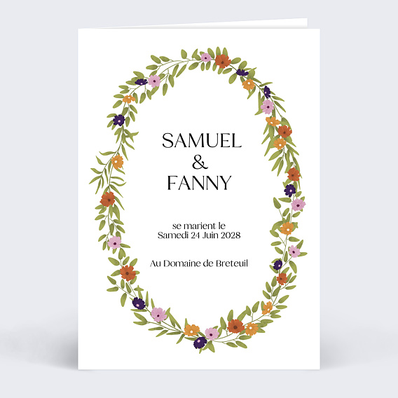Faire part mariage Grande Couronne