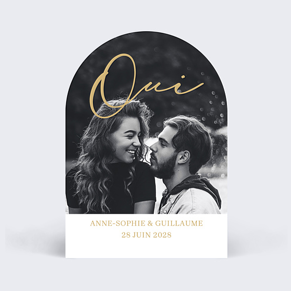 Faire-part Mariage Joli Oui