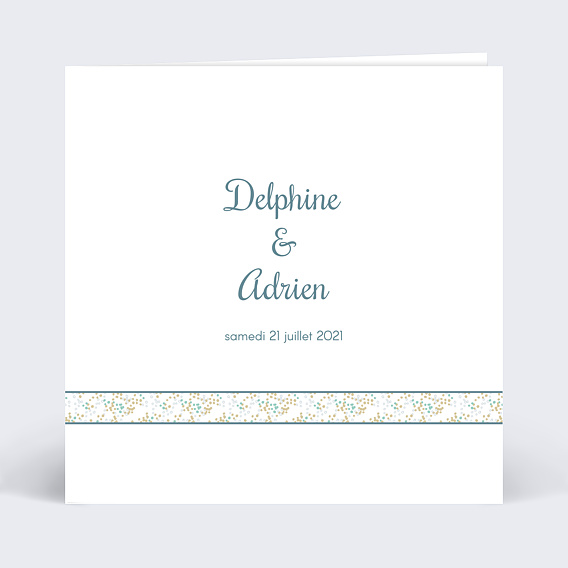 Faire-part Mariage Joli ruban