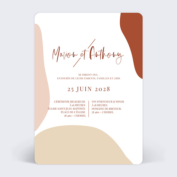 Faire part mariage Love Grows