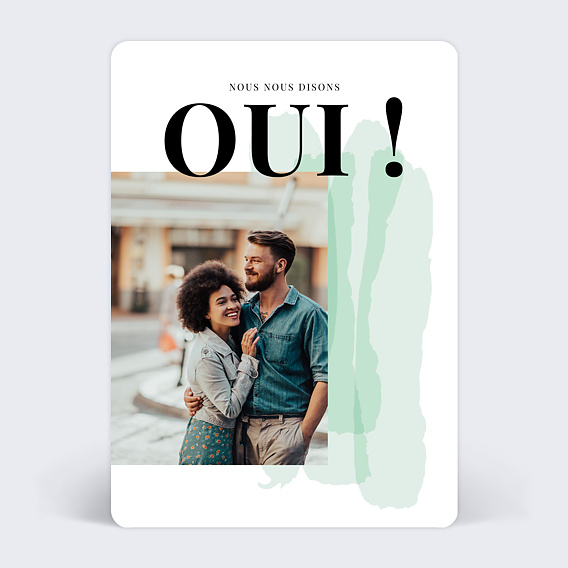 Faire part mariage Modern Touch