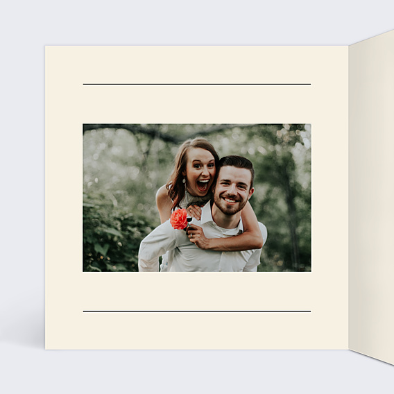 Faire-part Mariage Booklover