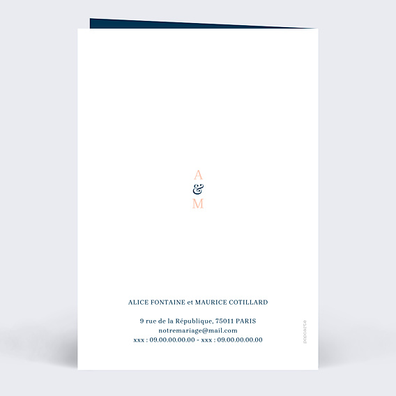 Faire-part Mariage Caractère