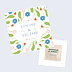 Faire part mariage Semons les Fleurs Après 1