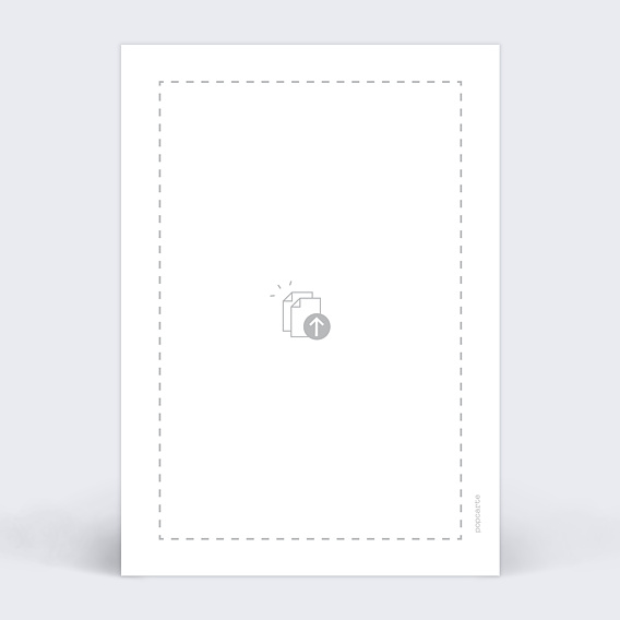 Faire part mariage Importez votre Graphisme Verso