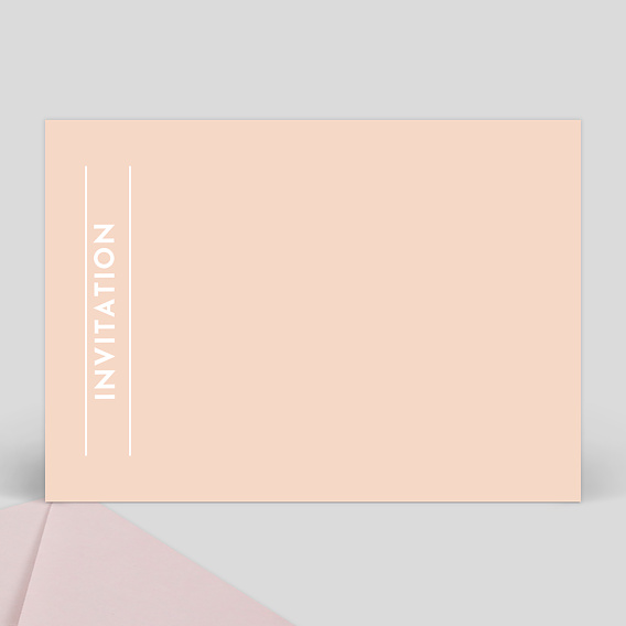 Faire part mariage Mister M Studio Jonas Verso