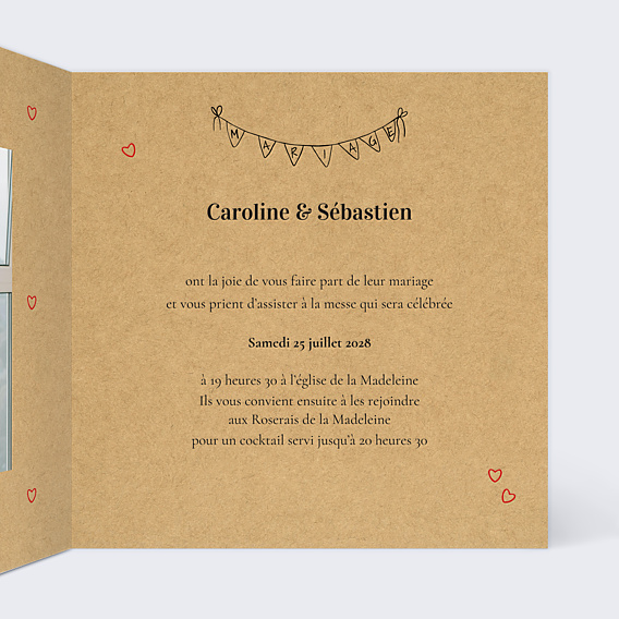 Faire-part Mariage Timeline