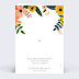 Faire-part Mariage Bouquet Printanier