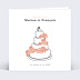 Faire-part Mariage Gâteau Mariage