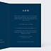 Faire part mariage Caractère Intérieur Droit