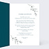 Faire part mariage Idylle Intérieur Droit