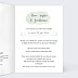 Faire part mariage Tempo Intérieur Droit