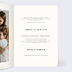 Faire part mariage Faire-part de Mariage Enfant Intérieur Droit