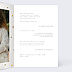 Faire part mariage Fleurs Pressées Intérieur Droit