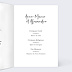 Faire part mariage Illustration Elégance Intérieur Droit