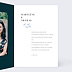 Faire part mariage Jardin Secret Intérieur Droit
