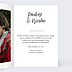 Faire part mariage Jolie Typo Intérieur Droit
