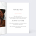 Faire part mariage Mariage Illustré Intérieur Droit