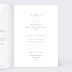 Faire part mariage Prairie Intérieur Droit